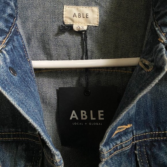 ABLE Mina Women's Jean Jacket - Picture 3 of 4